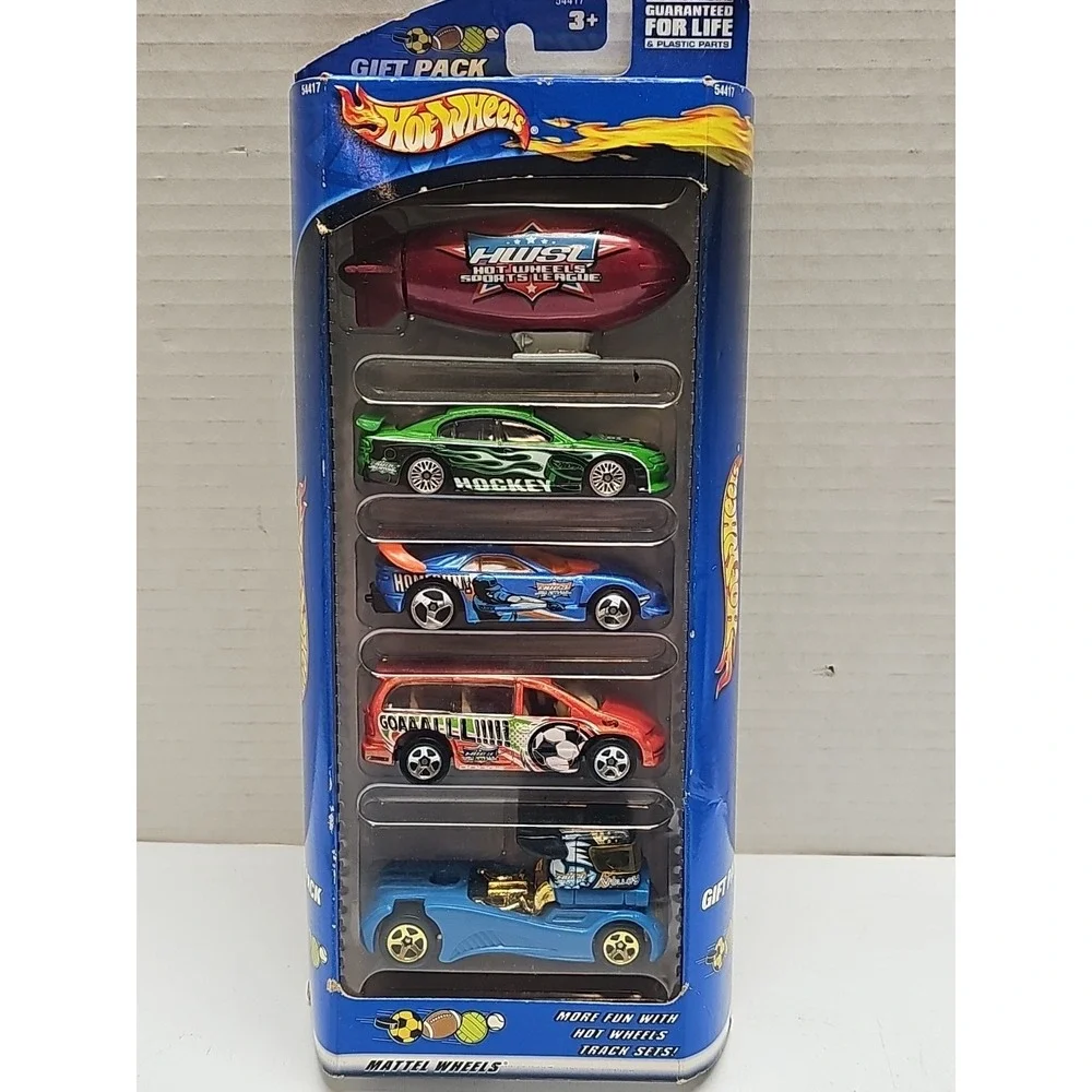 Lot of 2 Vintage 90's Hot Wheels Gift Pack